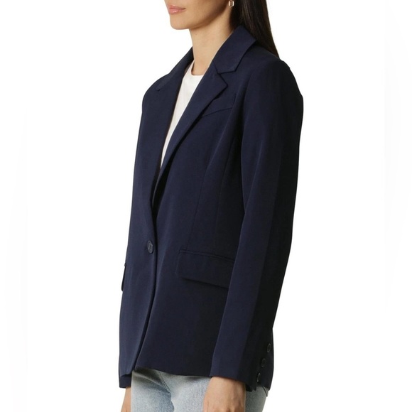 Bagatelle Collection Core Navy Blazer Size Large - Picture 4 of 12